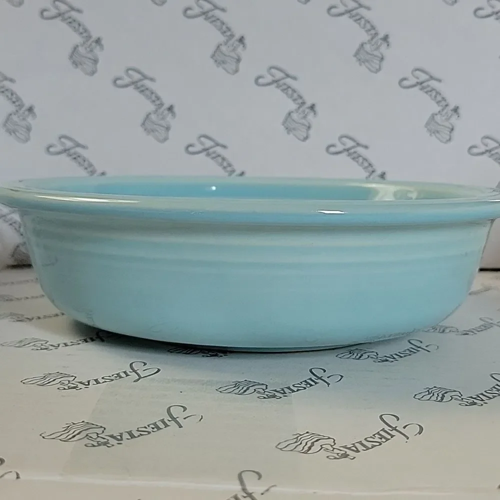 Fiestaware FIESTA CLASSIC RIM CEREAL Bowl CERAMIC DISH 19 OZ Sky Blue